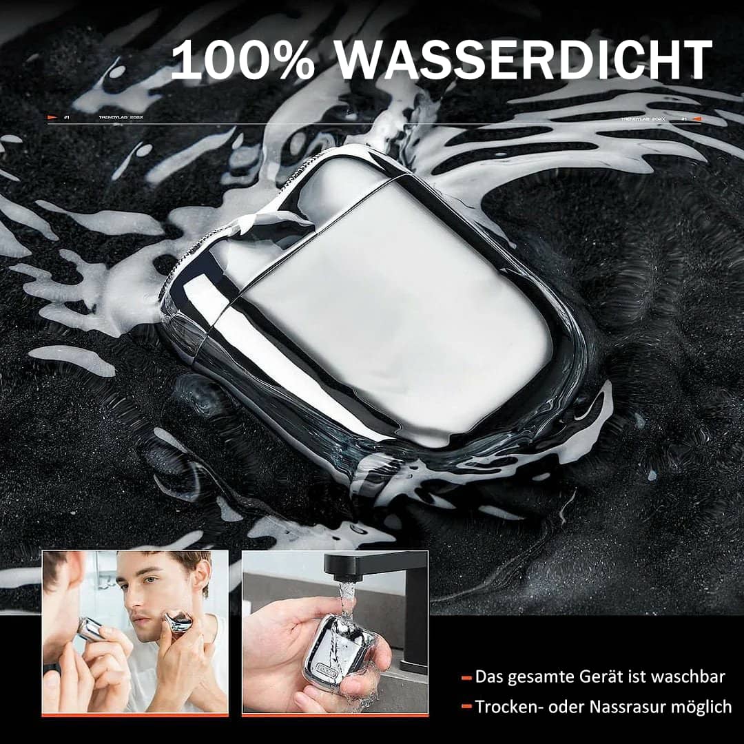 🔥Kaufen Sie 2 und erhalten Sie 1 grati – Neuer Upgrade-Taschenrasierer mit USB-Mini-Rasierer für Männer