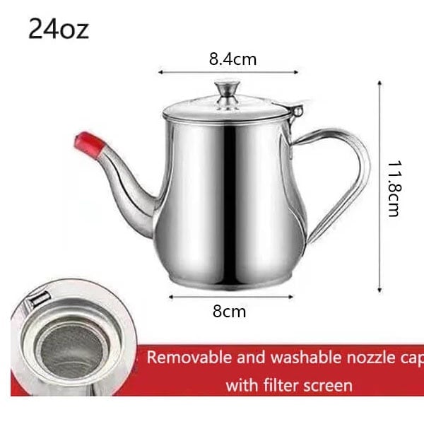 (Last Day Promotion - 50% OFF) Stainless Steel Oil Filter Pot, BUY 2 FREE SHIPPING