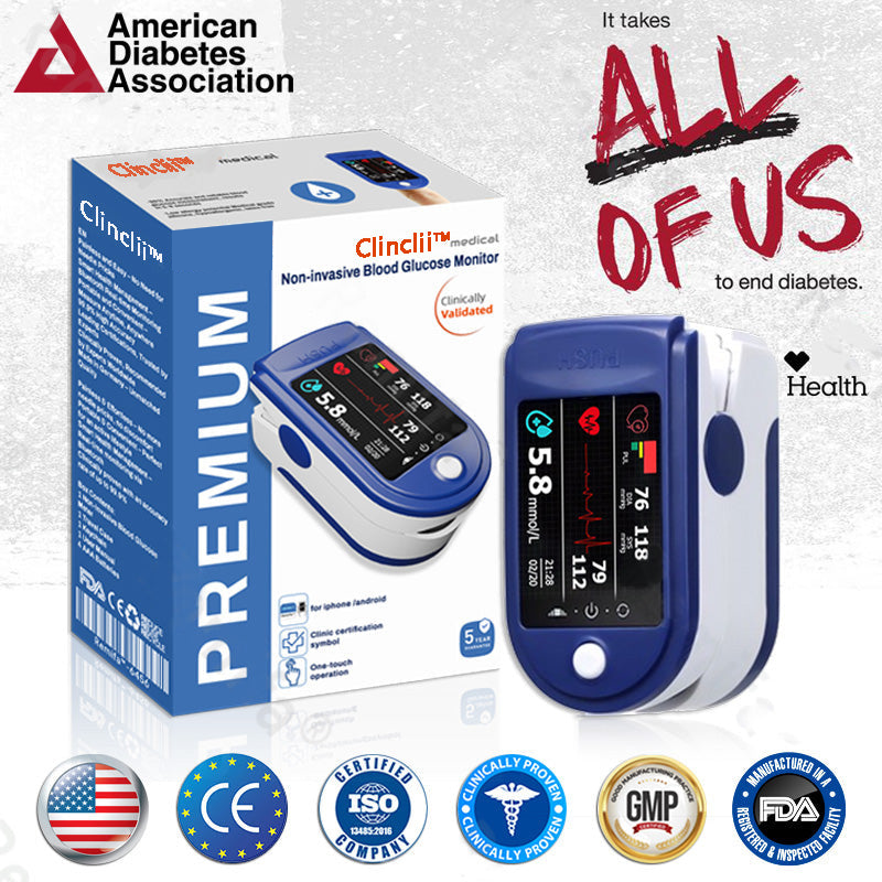 Advanced Non-Invasive GlucoseMonitor-99.9% Accuracy + Exclusive Gift ✅TGA Approved