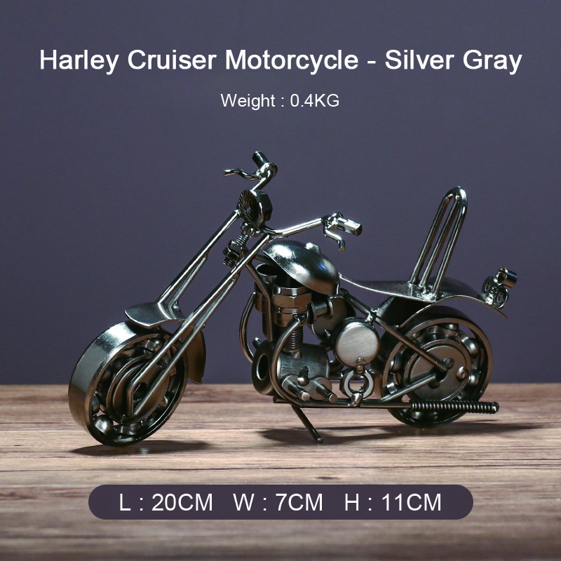 🎁Last Day Promotion 48 OFF%🔥Retro Harley Metal Motorcycle Art Handcraft