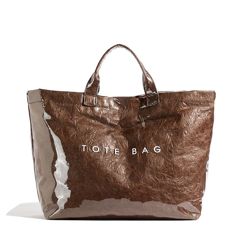 🔥Damen-Einkaufstasche mit Buchstaben-Print👜