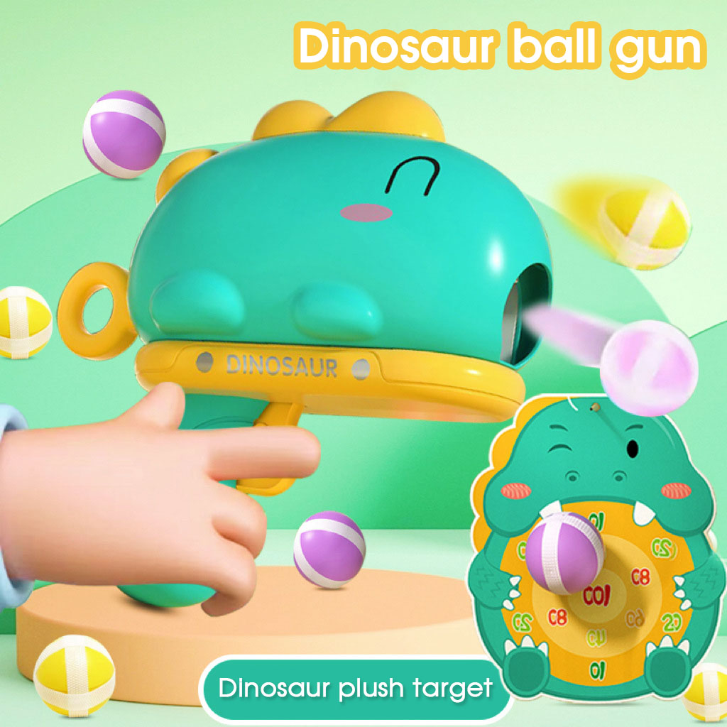 (Last Day Promo - 70% OFF)Dinosaur Sticky Ball Toy Gun-Buy 2 Free Shipping