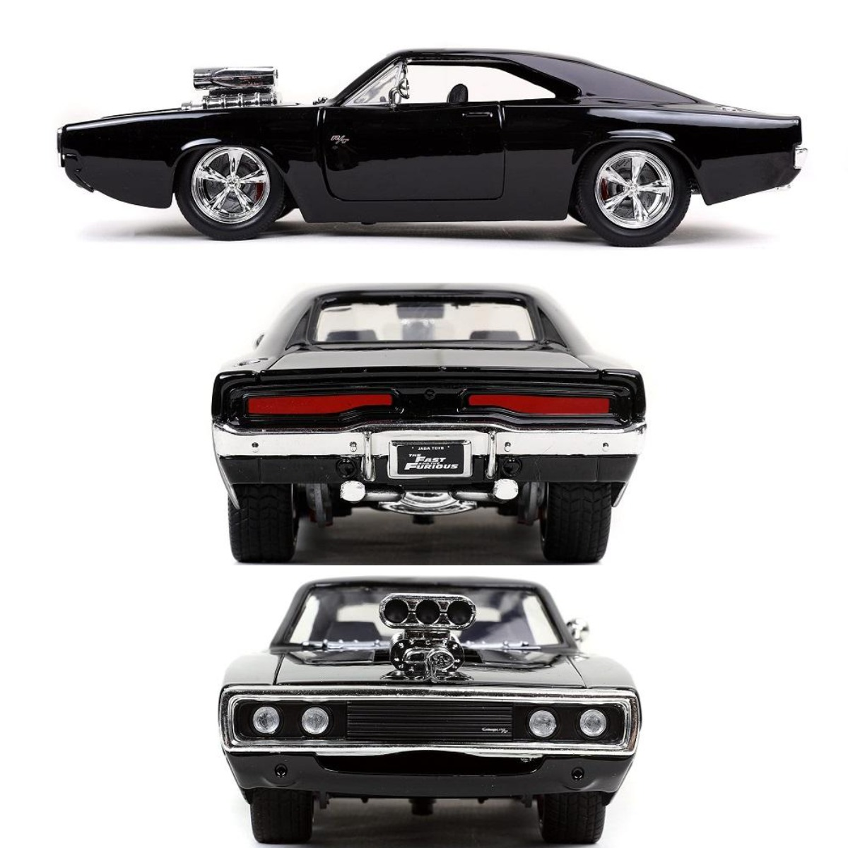 [Last day flash sale💥50% OFF] 1:24 Scale Die-Cast Vehicle - Dom's 1970 Dodge Charger R/T Metal Model Car