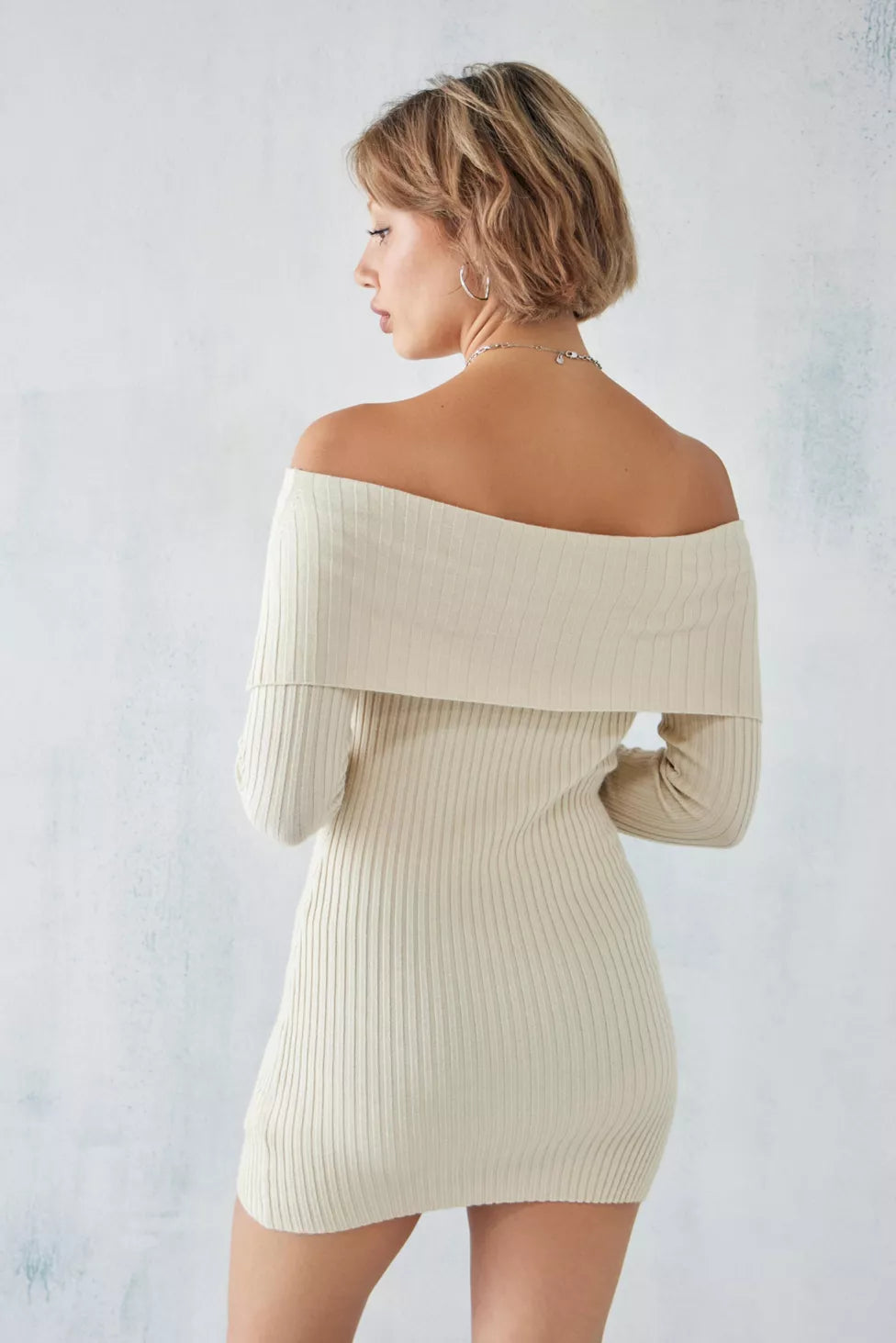 BDG Tori Bardot Knit Dress