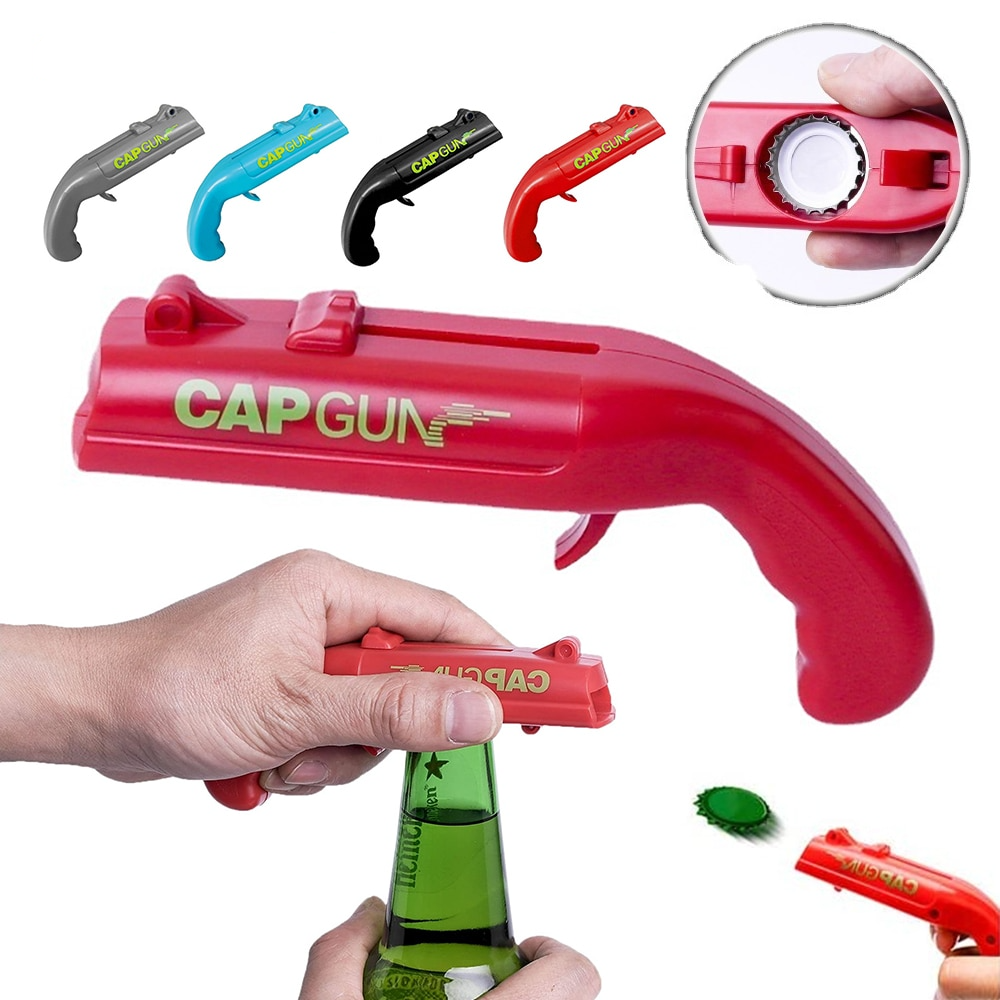 🔥Last Day Promotion 48% OFF🔥Portable Beer Cap Gun Bottle Opener(BUY 3 GET 3 FREE&FREE SHIPPING)