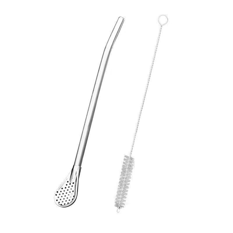 🔥Last Day Promotion 50% OFF🔥Removable Filtered Spoons Drinking Straw