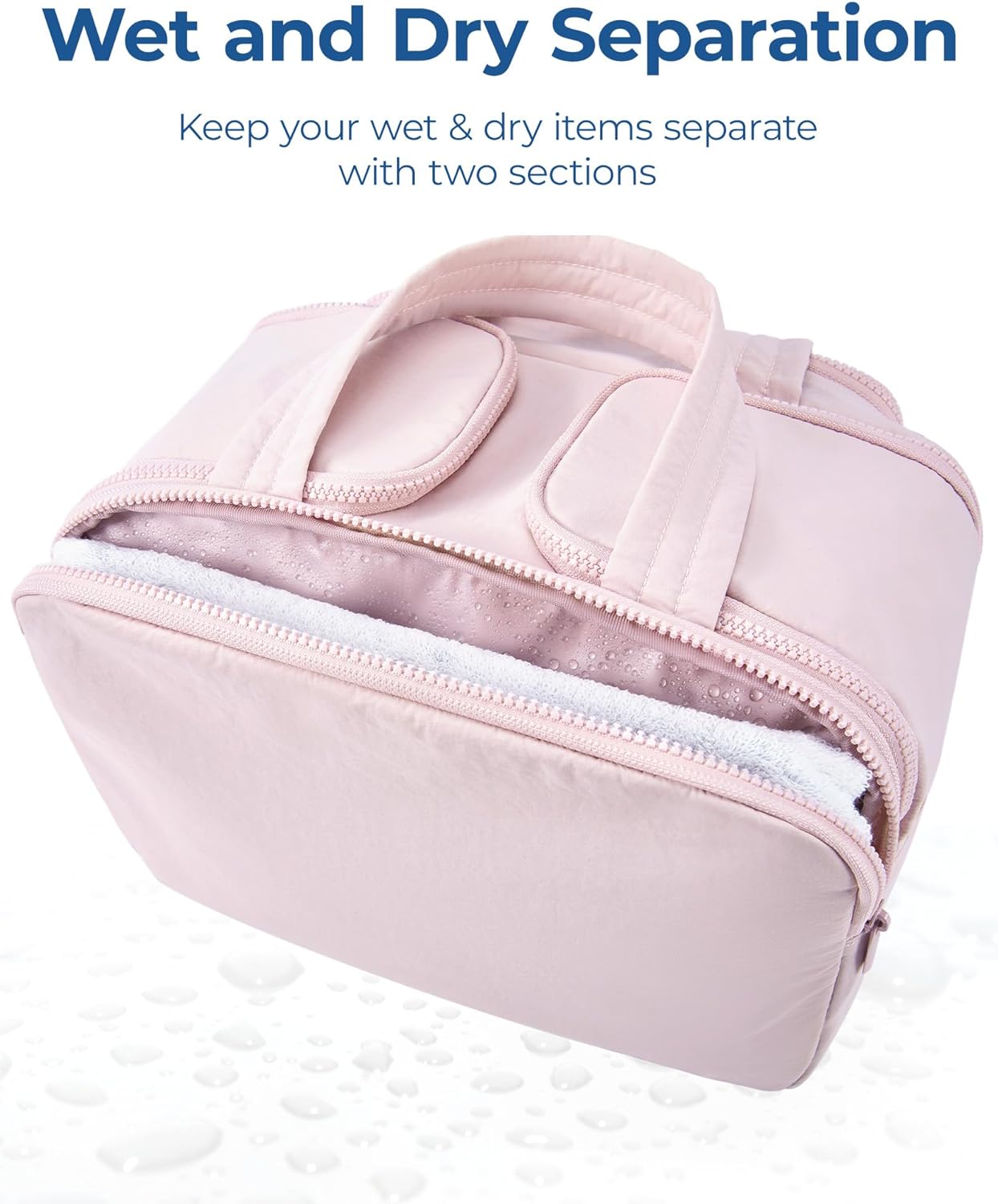 🔥Last Day Promotion 70% OFF🔥Large Capacity Wide-Open Travel Cosmetic Bag⚡BUY 2 FREE SHIPPING
