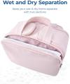 🔥Last Day Promotion 70% OFF🔥Large Capacity Wide-Open Travel Cosmetic Bag⚡BUY 2 FREE SHIPPING
