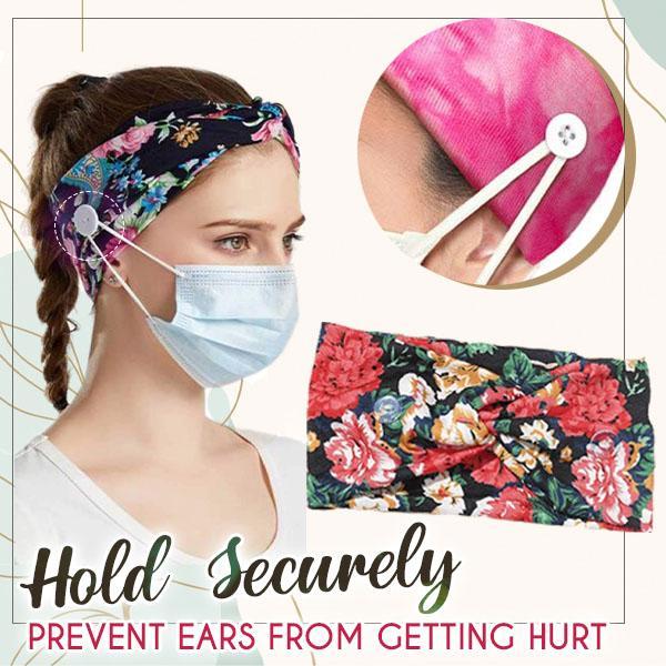 (Mother's Day Pre Sale- 50% OFF) Comfy Twist Button Headbands (Set of 2)