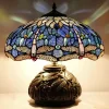 Stained Colored Glaze Series Table Lamp