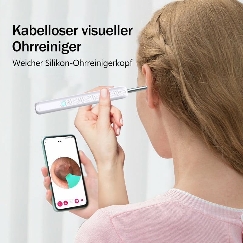 👂Kabellose endoskopische Ohrlöffel (Achtteiliges Set)