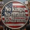 👑💥No kings No tyrants No thrones Coin – The Spirit of 1776 Lives On