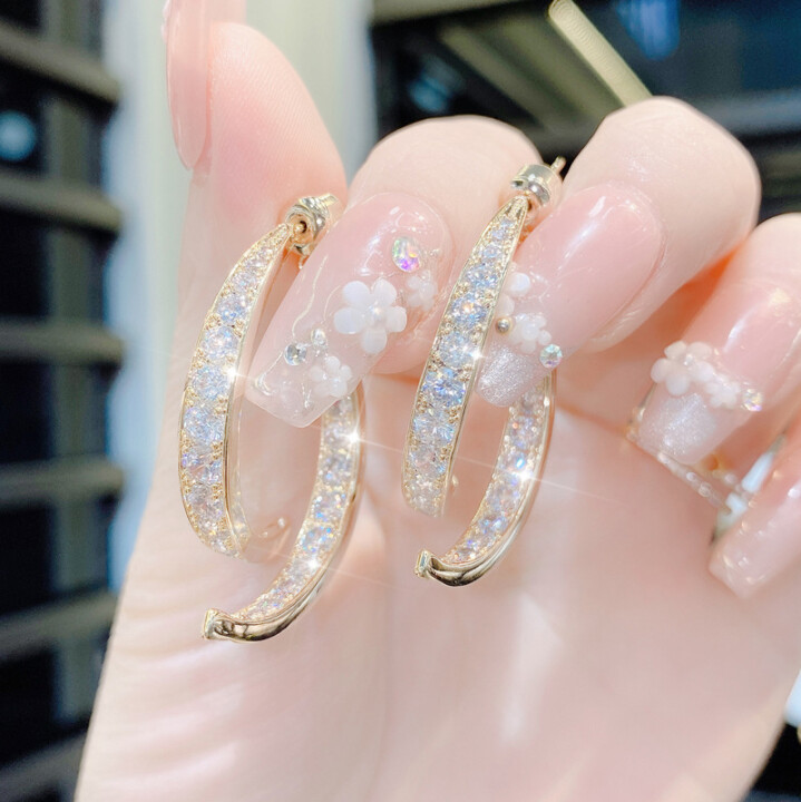 (🌲Early Christmas Sale- SAVE 48% OFF)Cross Curved Earrings✨ (Buy 3 Free Shipping)