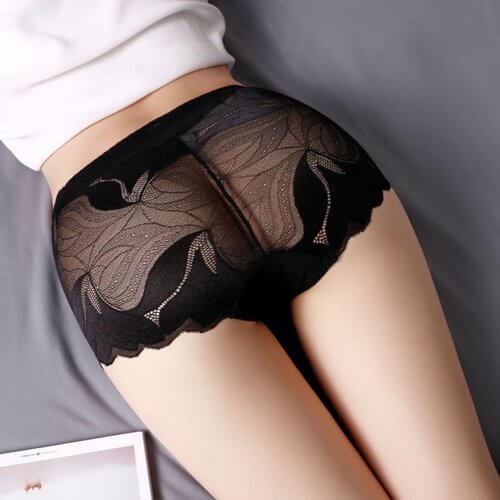 💝LAST DAY 48% OFF 💝-Ladies Silk Lace Handmade Underwear Pack (Buy 2 Get 1 Free)