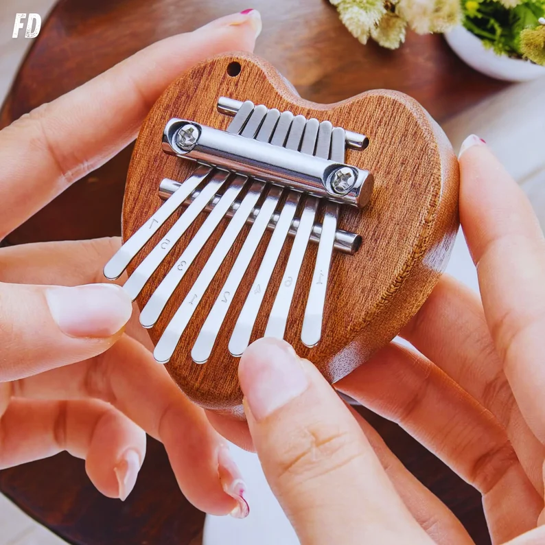 🔥(EARLY CHRISTMAS SALE - 49% OFF) 🎁Kalimba 8 Key Exquisite Finger Thumb Piano, BUY 2 GET 1 FREE (3PCS)