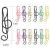 (Last Day Promotion 50% OFF) 🎵Music multicoloured metal paper clips (100 PCS)