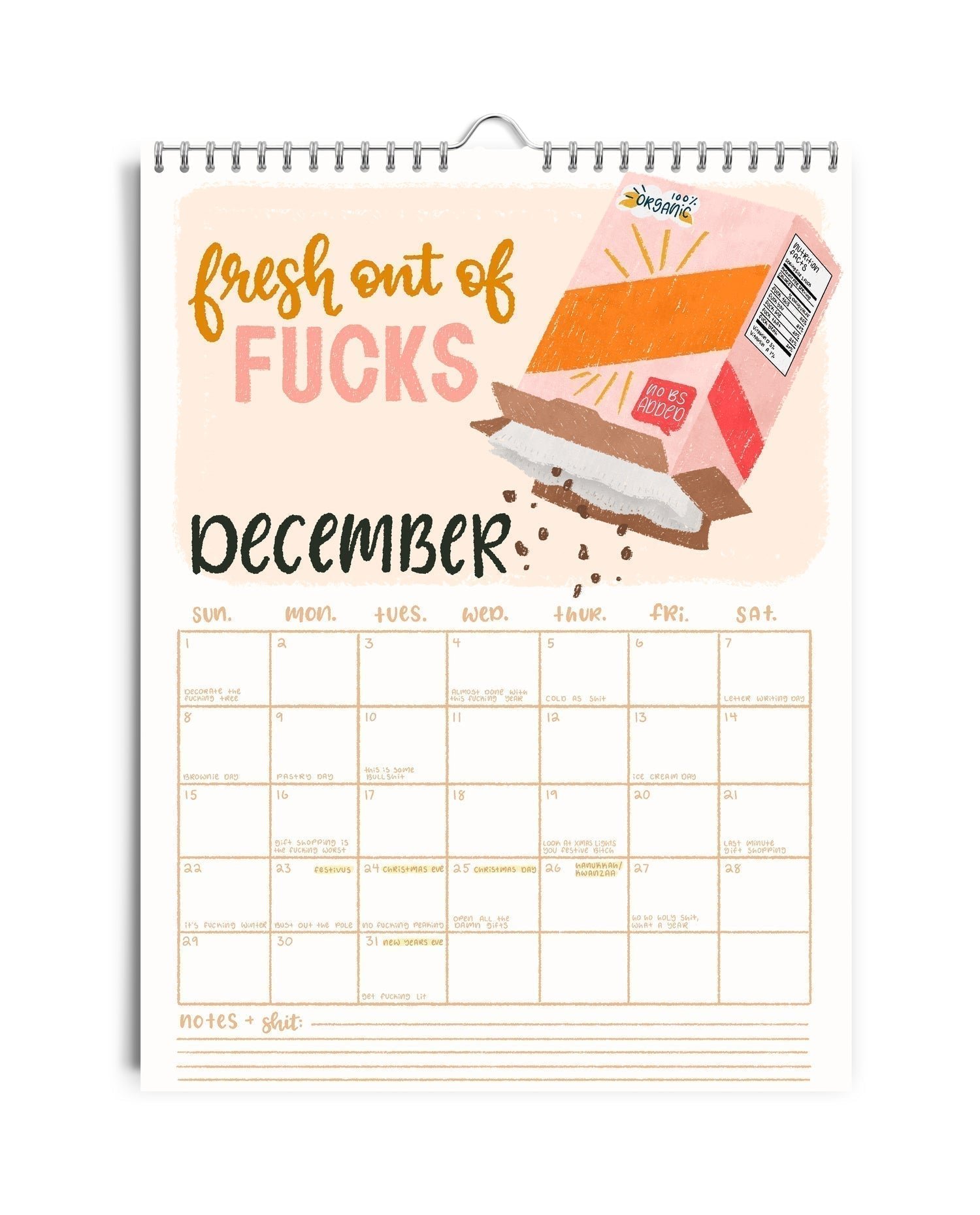 🔥Last Day Promotion 70% OFF🔥2025 Snarky Calendar⚡BUY 2 FREE SHIPPING