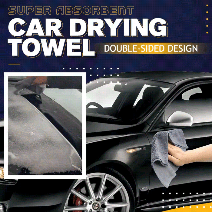 (🔥Last Day Promotion- SAVE 48% OFF)Car Microfiber Absorbent Towel--buy 5 get 5 free & free shipping（10pcs）
