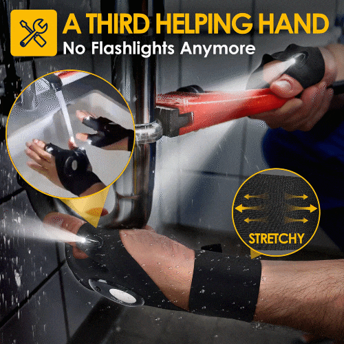 🔥This Week's Special Offer 49% OFF - LED Flashlight Waterproof Gloves
