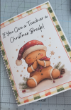 🌲Early Christmas Sale 49% Off🎄Christmas  Gingerbread Man gift card book