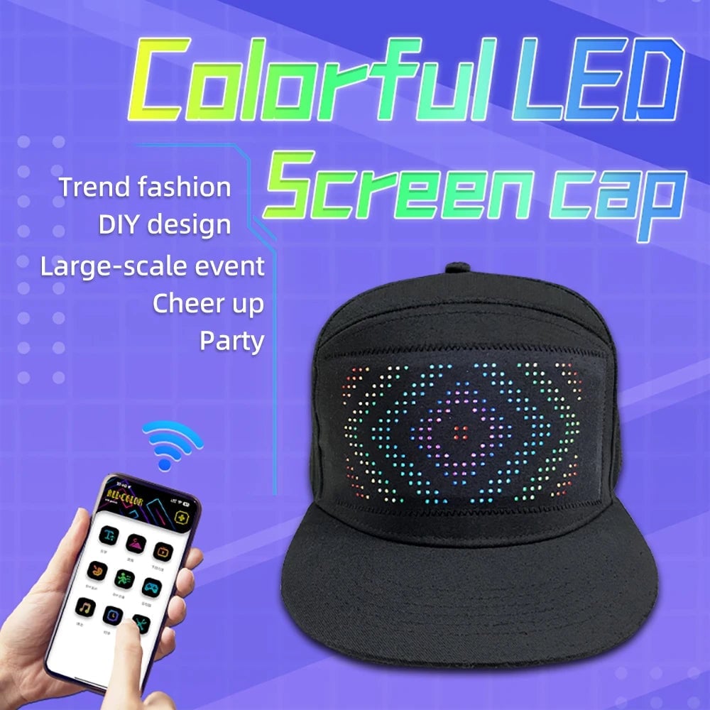 🔥Last Day Promotion 48% OFF-🎁-Turn Your Party Into a Aea Of Lights: Cool LED caps