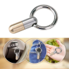 Stainless Steel Capsule Keyring EDC Cutting Tools