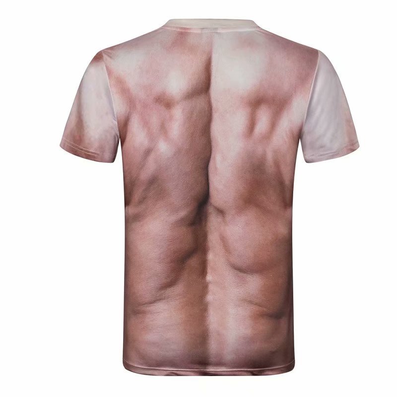 (HOT SALE - 50% OFF) New Muscle Printed 3D T-shirt - Buy 2 Get Free Shipping & 10% OFF