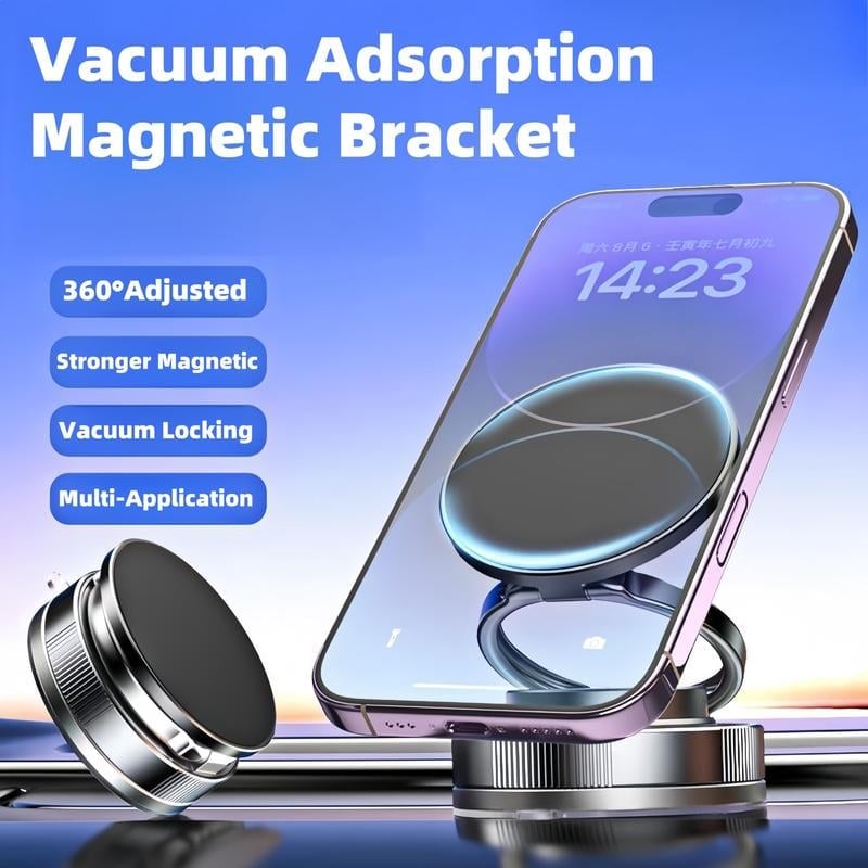 🎁TikTok Last Day Sale - 70% OFF🔥360° Adjustable Vacuum Magnetic Phone Holder