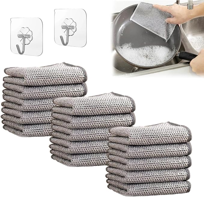 🌲$9.99 GET 5 PCS-Multipurpose Wire Dishwashing Rags