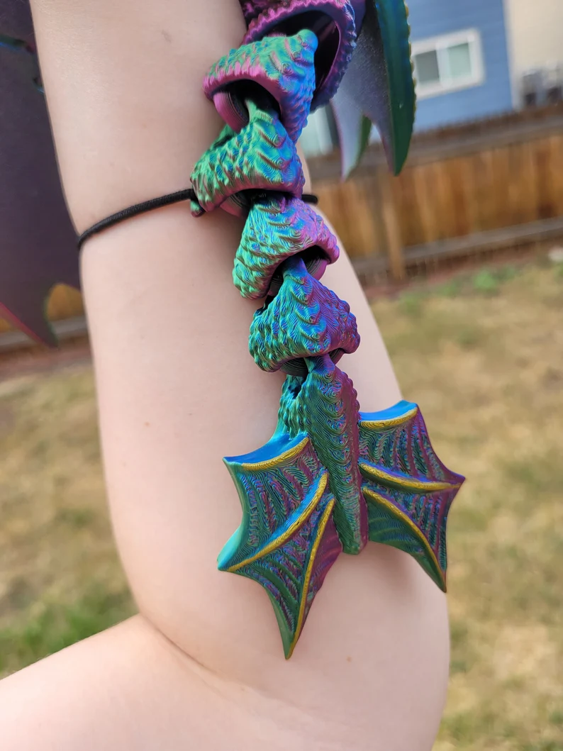 🐉3D Printed Dragon Hand Puppet