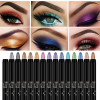 15 Color Highlighter Eyeshadow Pencil Waterproof Glitter Eye Shadow Eyeliner Pen