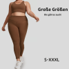 🔥LETZTER TAG 49 % RABATT🔥Bauchweg-Trainingsleggings mit hoher Taille und figurformender Wirkung