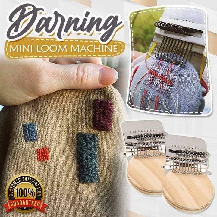 🎄🎄Early Christmas Hot Sale 48% OFF - Darning Mini Loom Tool 10 needles(🔥🔥BUY 2 GET 1 FREE)