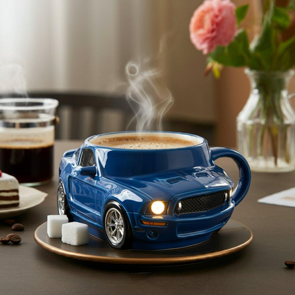 🎄Christmas Sale - 70% OFF🎁Handmade Creative Sports Car Shaped Coffee Mug