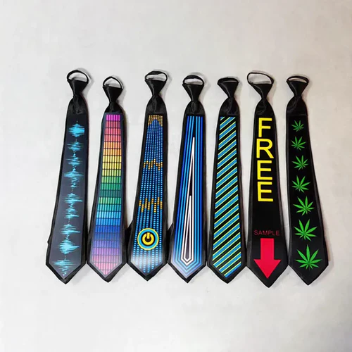 Fashion Sound Control LED Tie