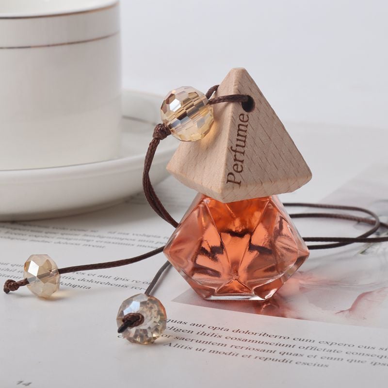 Car Perfume Glass Crystal Decoration Pendant