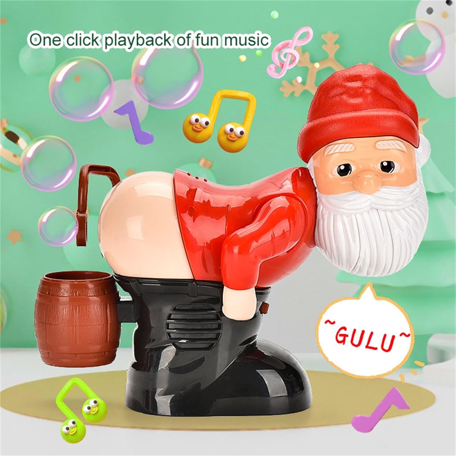 🎄Christmas Hot Sale 70% OFF🎄Funny Santa Claus bubble modeling of the fart fart⚡Buy 2 Get Free Shipping