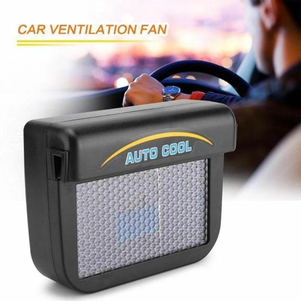 2021 HOT Summer Sale- Solar Power Car Window Fan Automatic Cooling