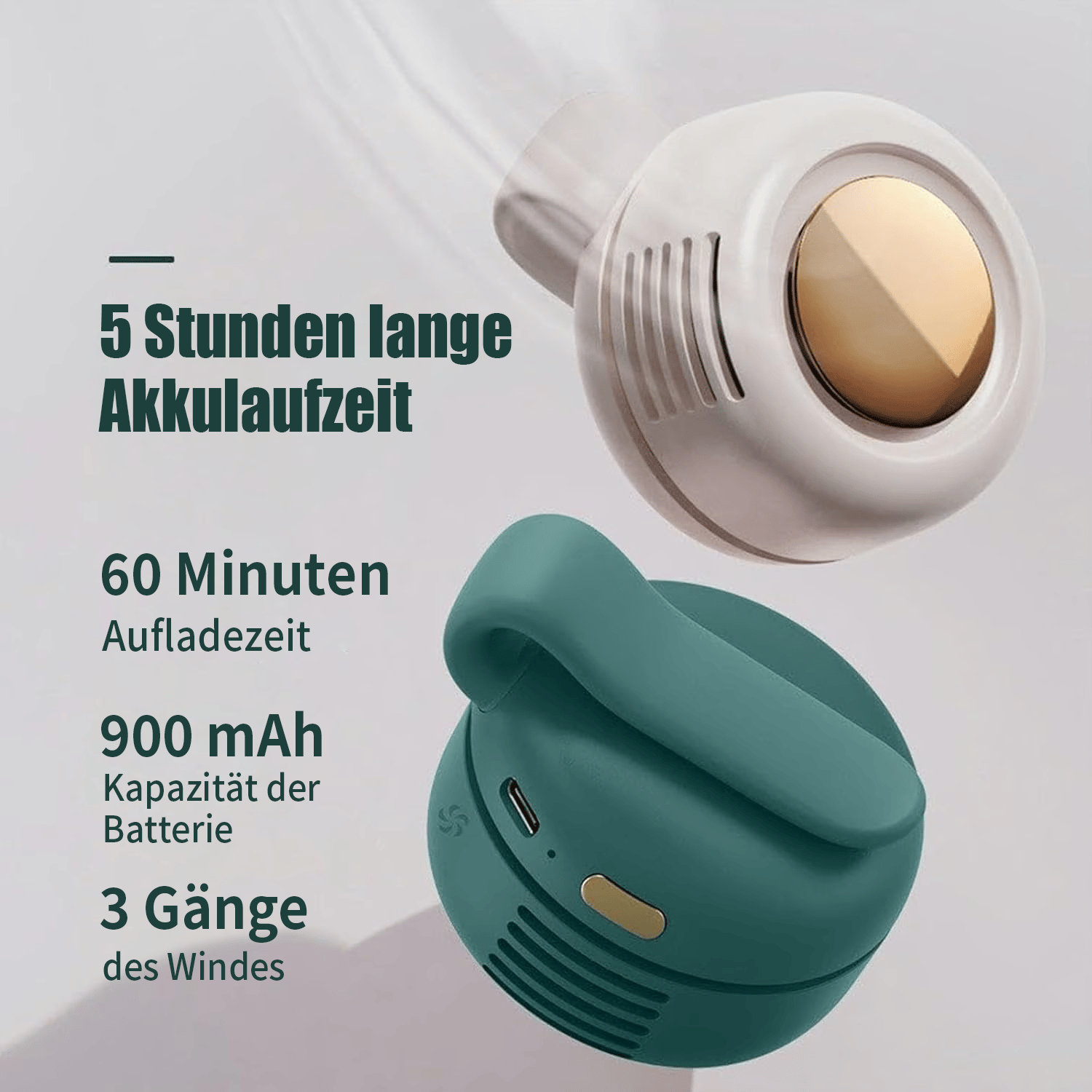🔥Heißer Verkauf -49% Rabatt🌀Tragbarer Mini-Ventilator ohne Schaufeln
