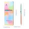🎁TikTok Last Day Sale - 70% OFF🎉5Pcs Rainbow Minimalist Press Type Quick Drying Carbon Gel Pens Set
