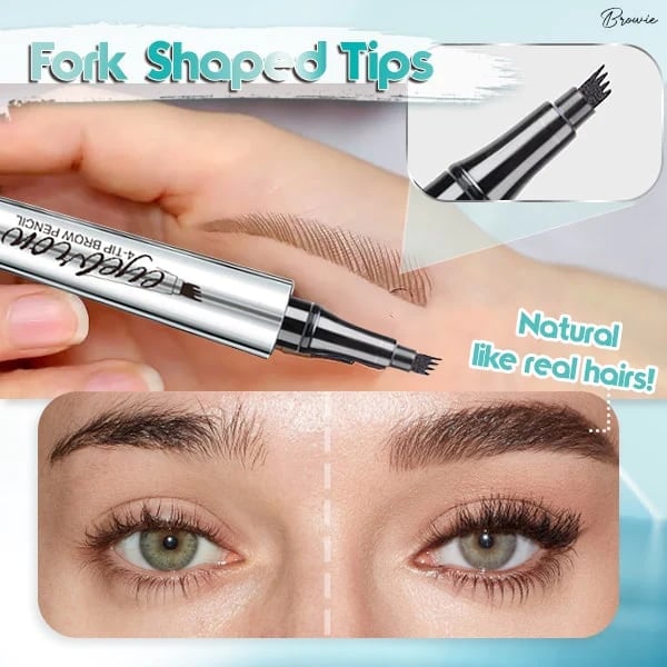 (🔥Last Day 50% OFF) 3D Microblading 4-tip Eyebrow Pen