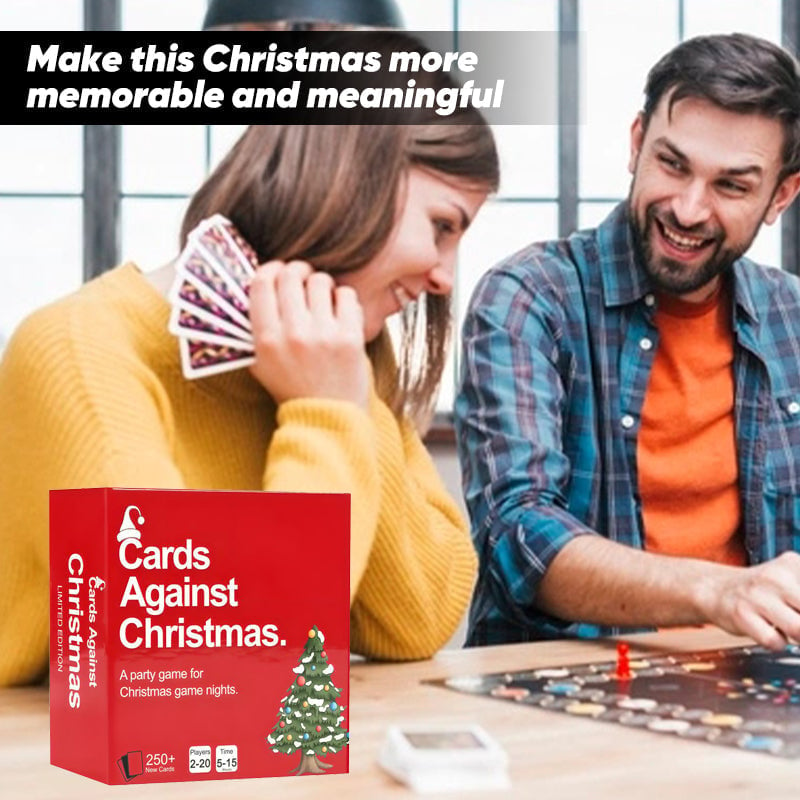 ⏰BUY 2 FREE SHIPPING🔥Cards Against Christmas🎄Game for Christmas Nights