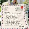 🎁Letter Blanket Gift- Sweet Words To My Daughter