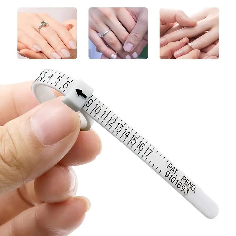 (🔥HOT SALE TODAY - 49% OFF) Finger Size Gauge Measure Tool - Buy 2 Get 2 Free!