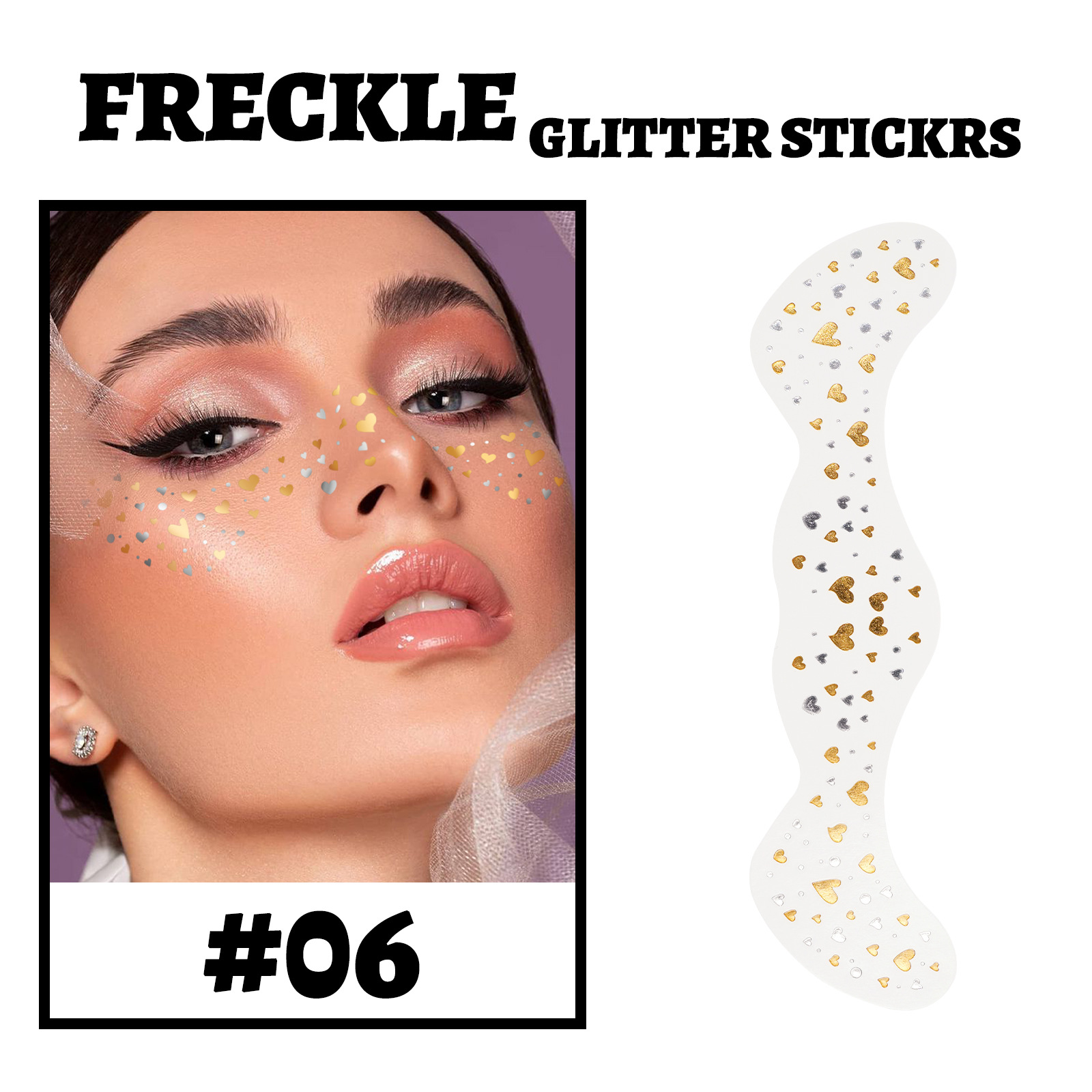 Makeup Patches - Face Glitter Makeup Speckles