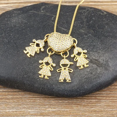 💞 Mother's Love Necklace - Love and My Kids