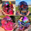 ✨Iridescent Skull Figurine