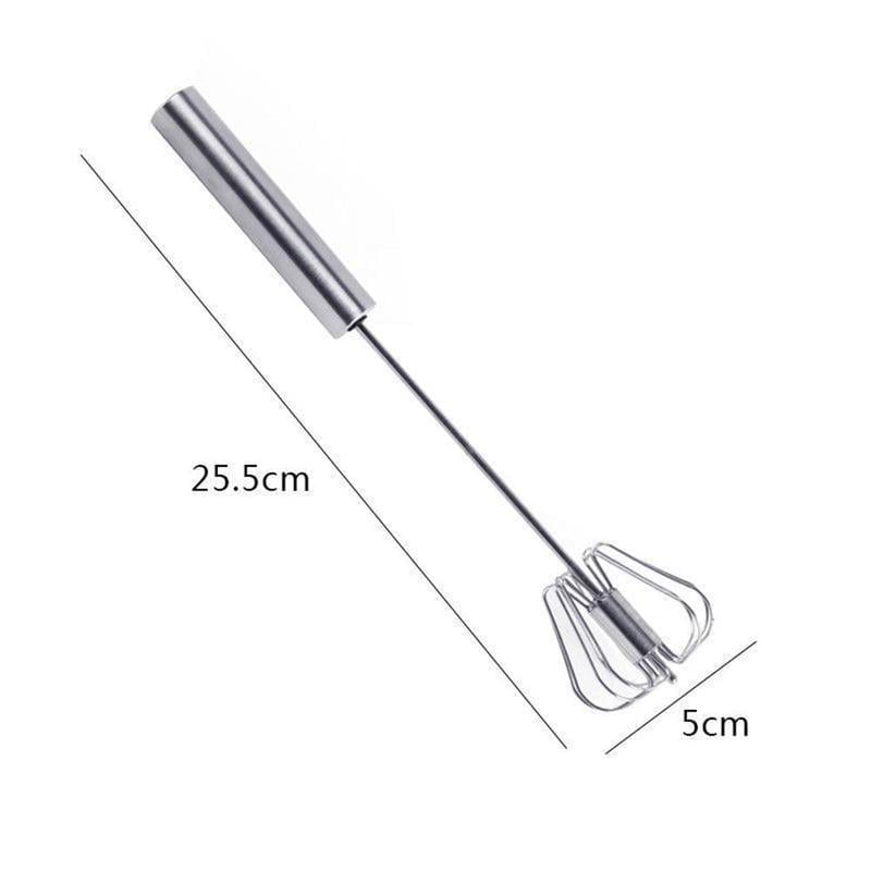 (🌲Early Christmas Sale - 49% OFF) Stainless Steel Semi-Automatic Whisk