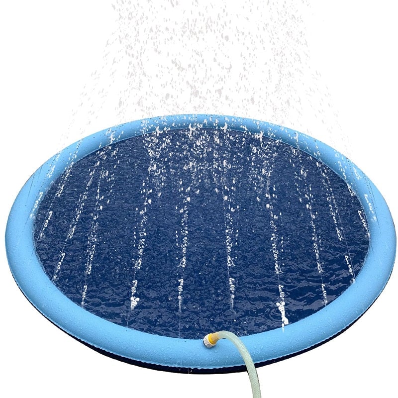 🔥Early Summer Promotion 50% OFF🔥WoofSplash™ - Refreshing Dog Sprinkler Pad（FREE Shipping Today Only）