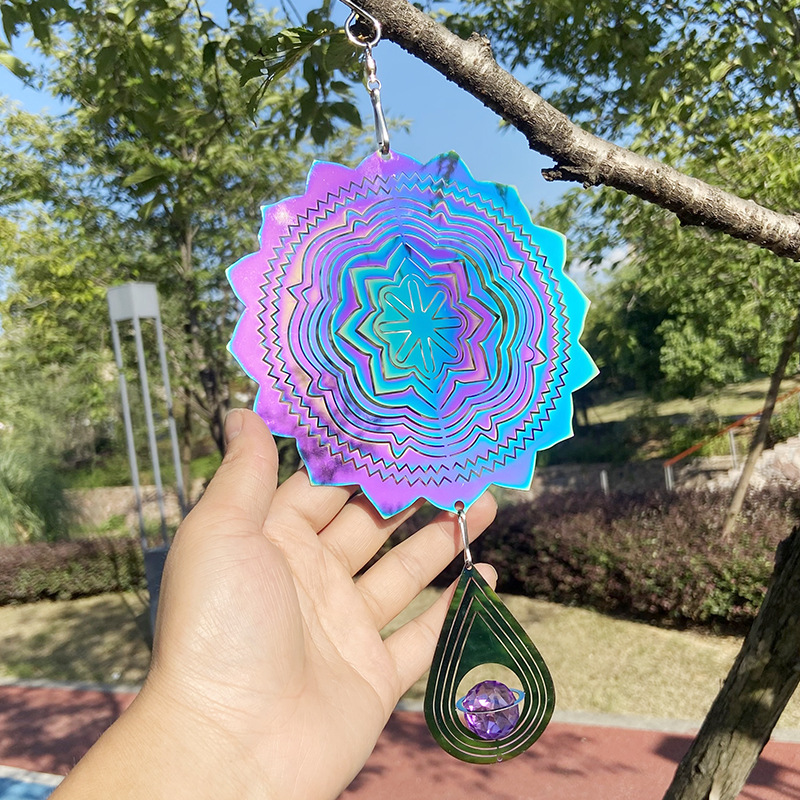 (🔥TikTok Summer SALE)- Mandala Wind Spinner